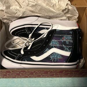 Vans Kids High-Top Sneakers - Black and White